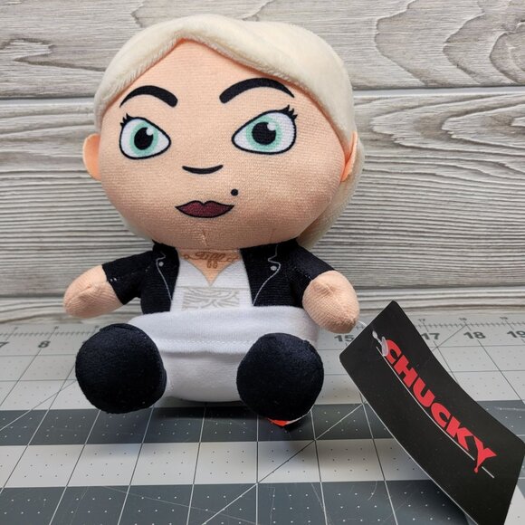 Chucky Child's Play Big Head Bride Of Chucky Plush Doll By Toy Factory 8 in - Picture 1 of 6